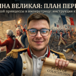 Портрет Екатерины Великой, немецкой принцессы и императрицы России, в историческом костюме.