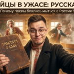 Русская баня, символ старинной русской гигиенической культуры.