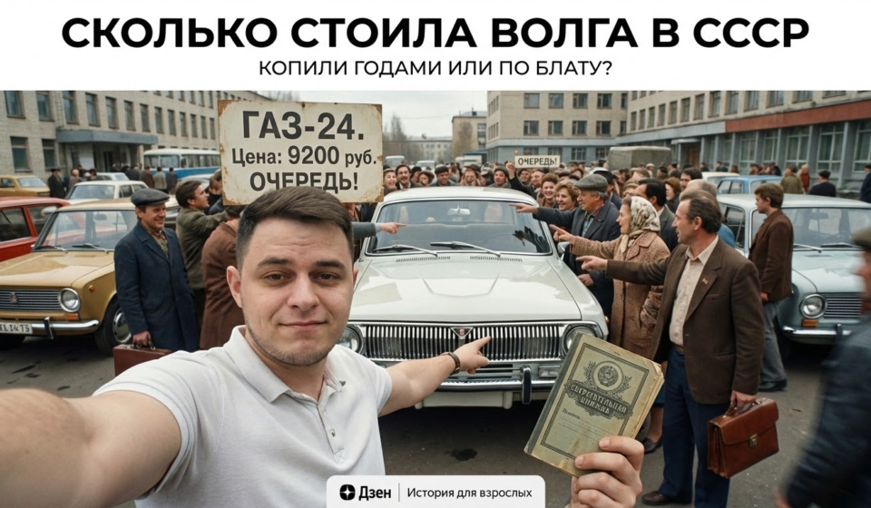 Автомобиль Волга в СССР: стоимость и покупатели