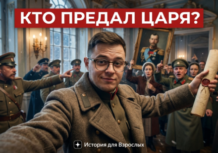 Историческая карта России времен Николая II с указанием ключевых событий февраля 1917 года.