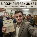 Очередь за жильем в Советском Союзе, процесс получения квартир.
