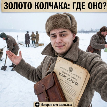 Сокровища Колчака, скрытые в России, и их историческое значение.